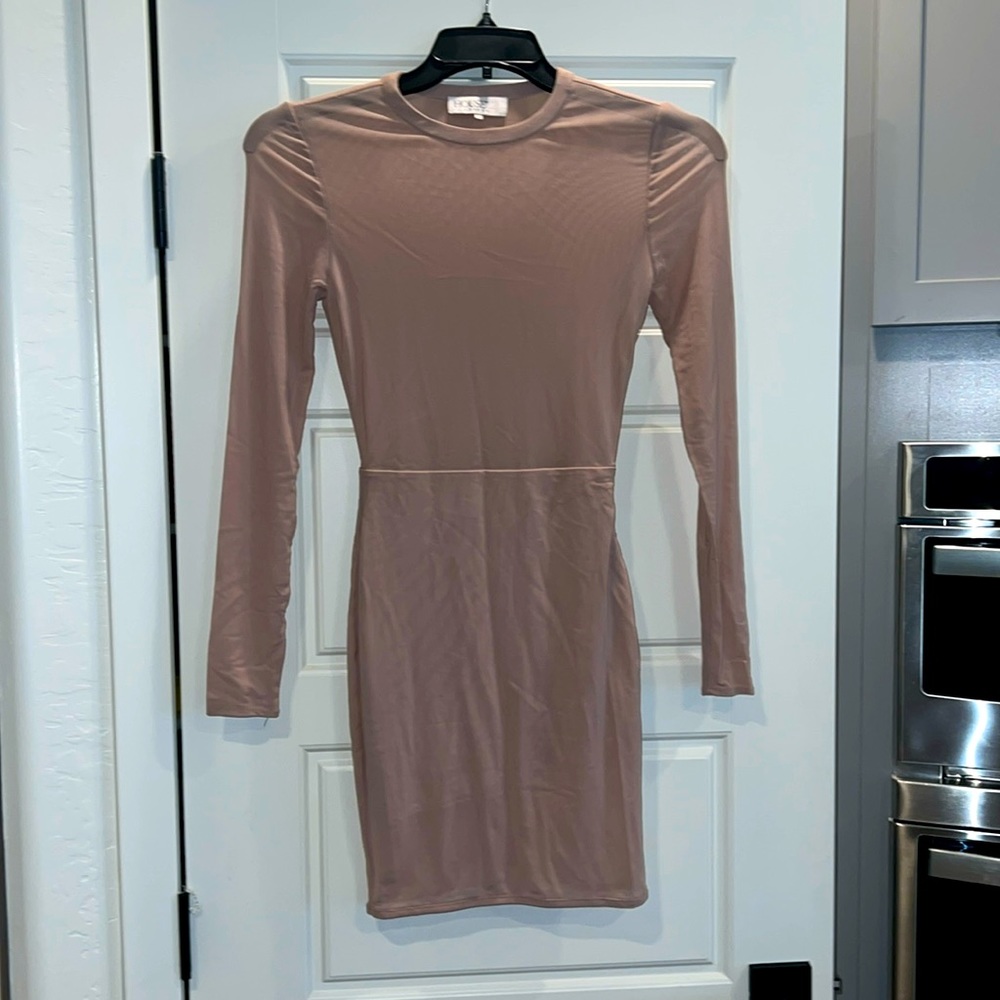 House of CB dress size small never worn color:blush